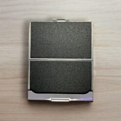 Fém névjegy tartó