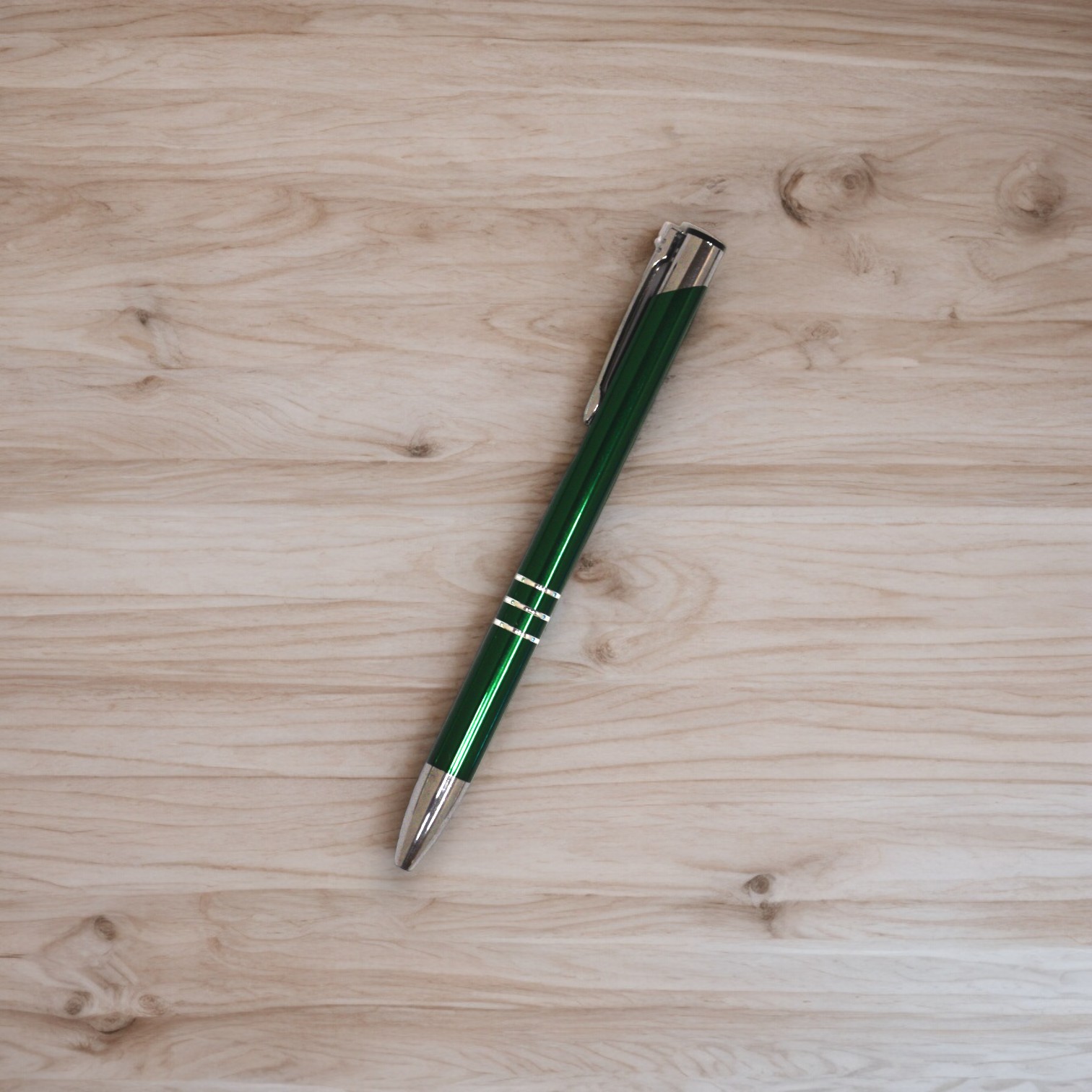 Sötétzöld reklámtoll