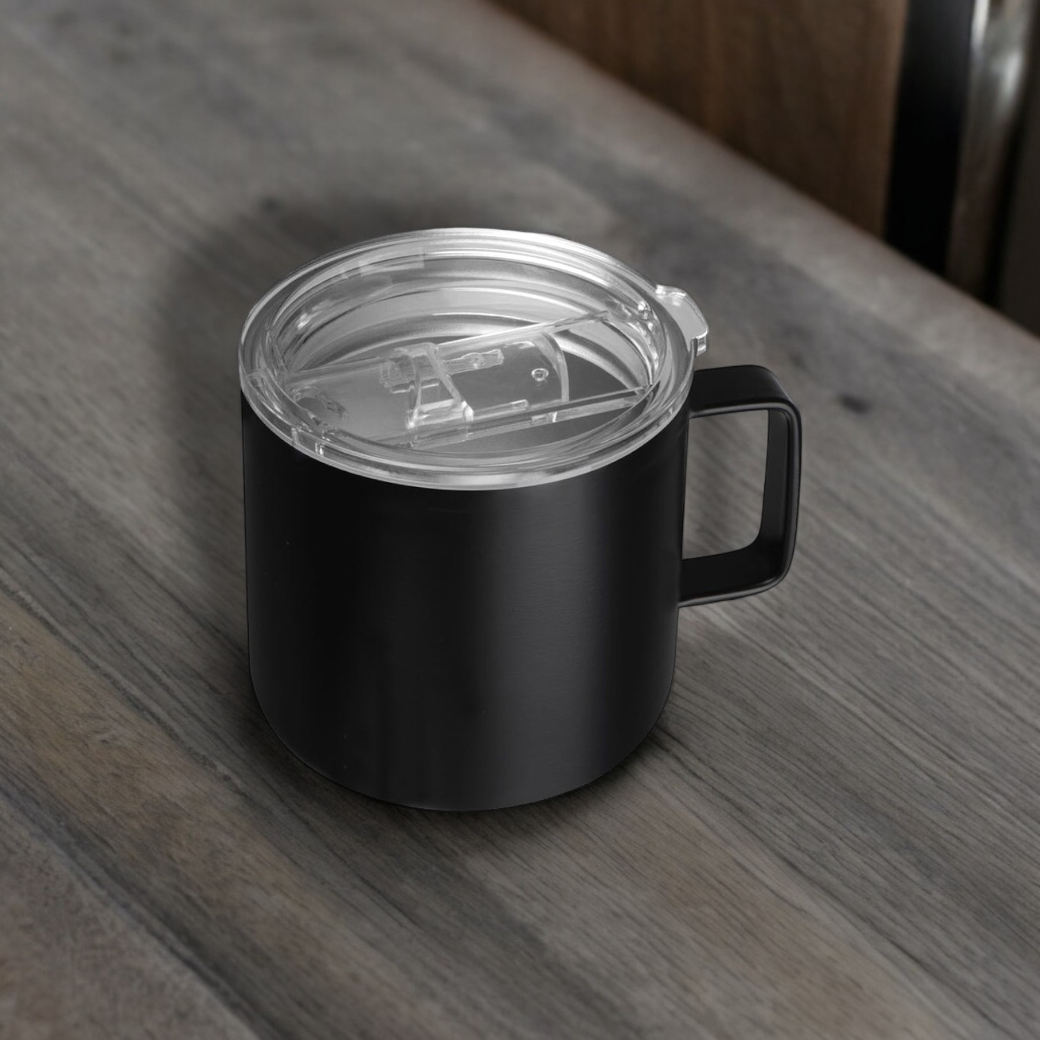 Termoszbögre - fekete